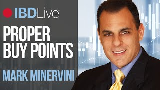 Mark Minervini Determining Proper Buy Points  IBD Live [upl. by Mehala320]