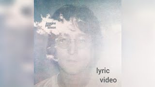 Imagine  John Lennon Lyric video [upl. by Bob]