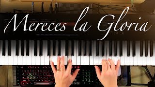 Mereces La Gloria  Piano Tutorial [upl. by Isej]