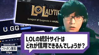 UGがオススメするLOL統計サイト JapaneseKoreanUG  LeagueOfLegends [upl. by Eeldivad340]