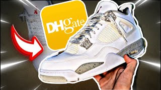 BEST DHGATE JORDAN 4 UPDATED 2024 11 Quality [upl. by Dearborn545]