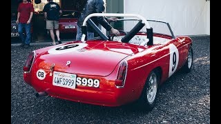 1967 MGB Roadster Vintage Racer  One Take [upl. by Adai]