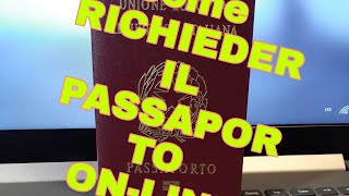 come fare il passaporto online [upl. by Diraf]