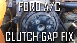 Ford How to Fix AC Clutch Air Gap [upl. by Yregram]