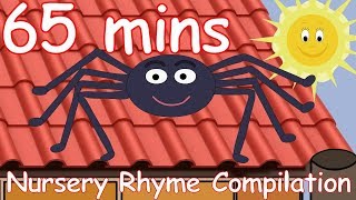 Incy Wincy Spider And lots more Nursery Rhymes 65 minutes [upl. by Chapell495]