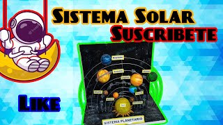 MAQUETA DEL SISTEMA PLANETARIO [upl. by Luciana]