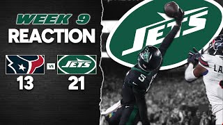 Jets vs Texans Post Game FAN REACTION [upl. by Bartle561]