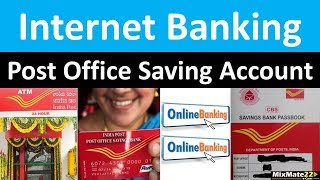 How to Activate Internet Banking for POST OFFICE Saving Bank Account  India Post [upl. by Atiragram]