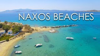 Naxos Beaches  GreeceGuide [upl. by Nyla259]