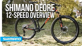 Shimano DEORE M6100 12speed overview  SHIMANO [upl. by Desma]