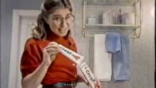 Crest toothpaste commercial 1980 [upl. by Uttica]