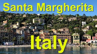 Santa Margherita Ligure Italy people and piazzas [upl. by Sandberg]