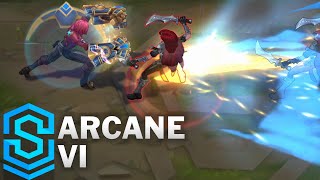 Arcane Vi Skin Spotlight  PreRelease  League of Legends [upl. by Ingles]