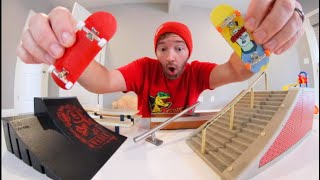 THE EPIC FINGERBOARD SKATEPARK [upl. by Ativet]