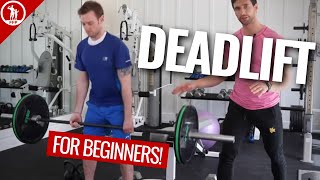 How To Do A Deadlift For BEGINNERS [upl. by Ahseik]