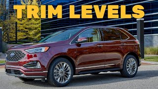 2022 Ford Edge Trim Levels and Standard Features Explained [upl. by Mellins846]