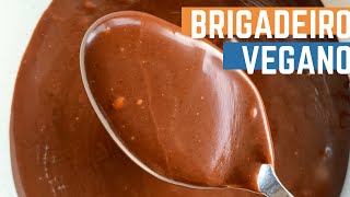 BRIGADEIRO VEGANO  DOCINHO SEM LACTOSE PARA COMER SEM CULPA [upl. by Ykcin546]