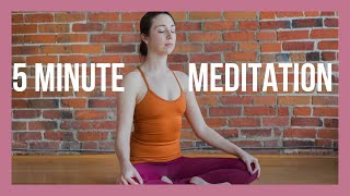 5 min Mantra Meditation for Beginners  Easy Guided Meditation [upl. by Sethi]