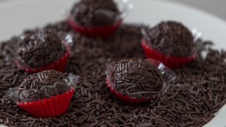 Como fazer brigadeiro caseiro Veja receita fácil sem manteiga [upl. by Ayokal]