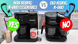 New Keurig KDuo Essentials vs Old Keurig KDuo Coffee Maker COMPARISON WHY I LOVE THE NEW KDUO [upl. by Niai952]