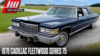 1976 Cadillac Fleetwood Series 75 Review [upl. by Landrum]