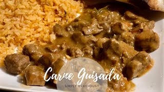 How To Make Carne Guisada The Easy Way  Simply Delicious 🤤 [upl. by Bucella557]