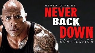 Best Motivational Speech Compilation EVER 6  NEVER BACK DOWN  30Minute Motivation Video [upl. by Bicknell]