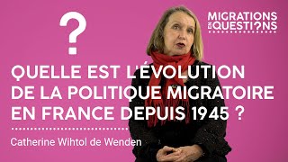 Quelle est lévolution de la politique migratoire en France depuis 1945 [upl. by Placeeda]