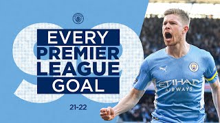 EVERY PREMIER LEAGUE GOAL  Manchester City  202122 Season [upl. by Ahsaekal]