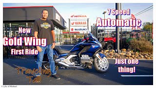 HarleyDavidson owner rides the New Honda Gold Wing [upl. by Gilligan]