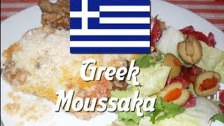 Moussaka Recipe  Greek Style [upl. by Ludlew]