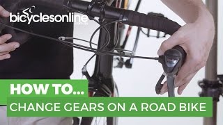 How to Change Gears Properly on a Road Bike [upl. by Fuld]