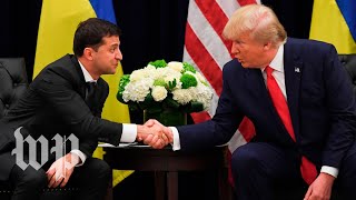 Trump’s bilateral meeting with Ukraines Zelensky in 3 minutes [upl. by Aohk]