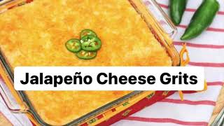 Jalapeno Cheese Grits Cheddar Cheese Grits Casserole [upl. by Obaza]