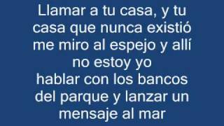 fran perea la vida al reves letra [upl. by Liliane660]