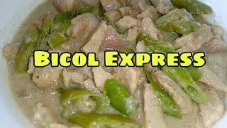 Bicol Express Recipe No Bagoong AlamangShrimp Paste magsprecipes [upl. by Ozkum]