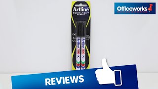 Artline 700 Permanent Markers Overview [upl. by Eellah]