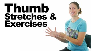 7 Thumb Joint CMC Stretches amp Exercises [upl. by Goldina]