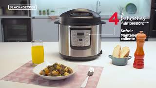 Ahorra Tiempo En La Cocina Con La Nueva Olla Multicooker BLACKDECKER™ [upl. by Aisha359]