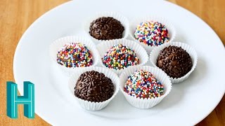 How to Make Brigadeiro Brazilian Candy Recipe  Hilah Cooking [upl. by Denten]