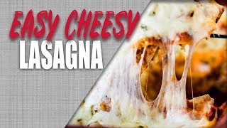 Easy Cheesy NoMeat Lasagna [upl. by Acinoev]