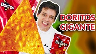 DORITOS GIGANTE  TENTEI FAZER  SERÁ QUE DEU CERTO [upl. by Holtorf]