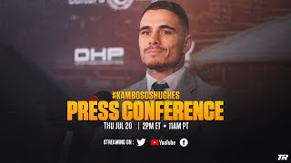 George Kambosos Jr vs Maxi Hughes  PRESS CONFERENCE [upl. by Folberth418]