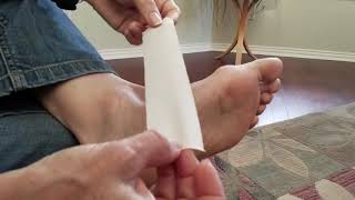 Easy Taping trick for Mortons Neuroma [upl. by Eillam679]