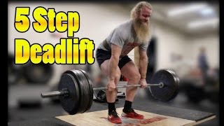 How To Deadlift Starting Strength 5 Step Deadlift [upl. by Marilyn]