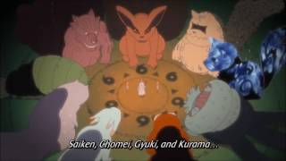 Names of the Tailed Beasts by Rikudou Sennin Naruto Shippuuden [upl. by Zurn921]