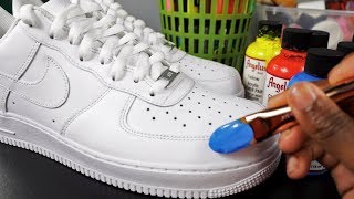 How To Customize Shoes 🎨👟SIMPLE  Xavier Kickz [upl. by Dilisio966]