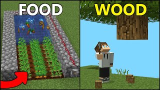 5 BEST Farms for a New World Minecraft [upl. by Eihpos]