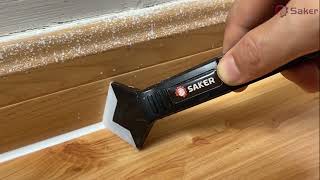 Saker Silicone Caulking Tool [upl. by Yehc]