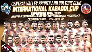 LIVE KABADDi  Modesto Kabaddi Cup  2023 USA Kabaddi [upl. by Weibel162]